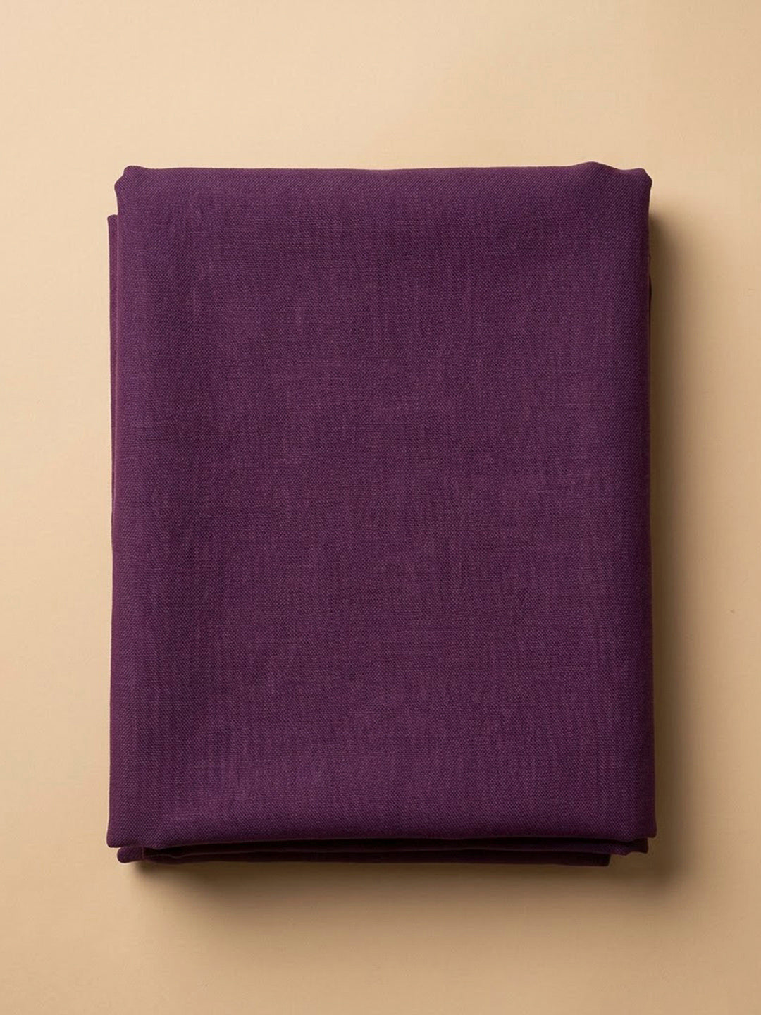Purple Chanderi Embroidered Unstitched Dress Material