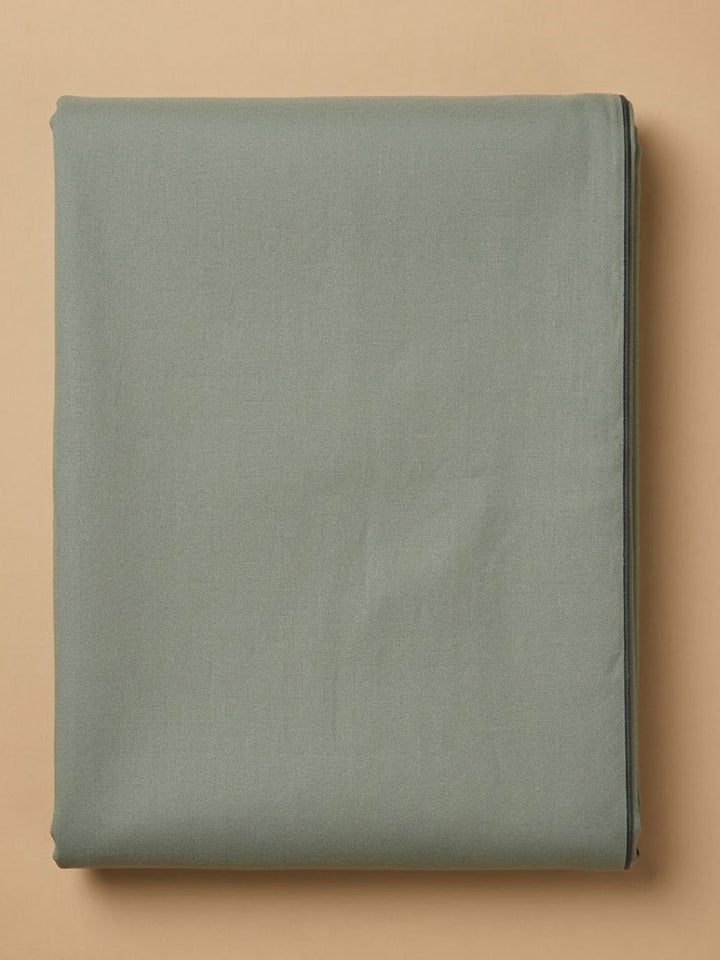 Blue Chanderi Embroidered Unstitched Dress Material