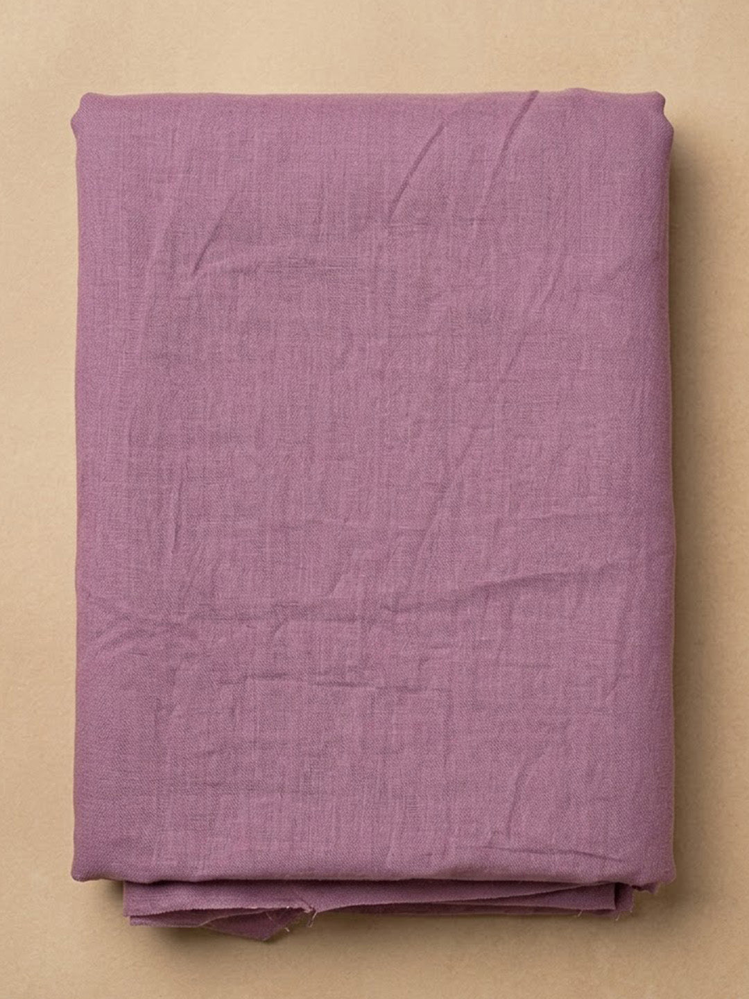 Purple Chanderi Embroidered Unstitched Dress Material