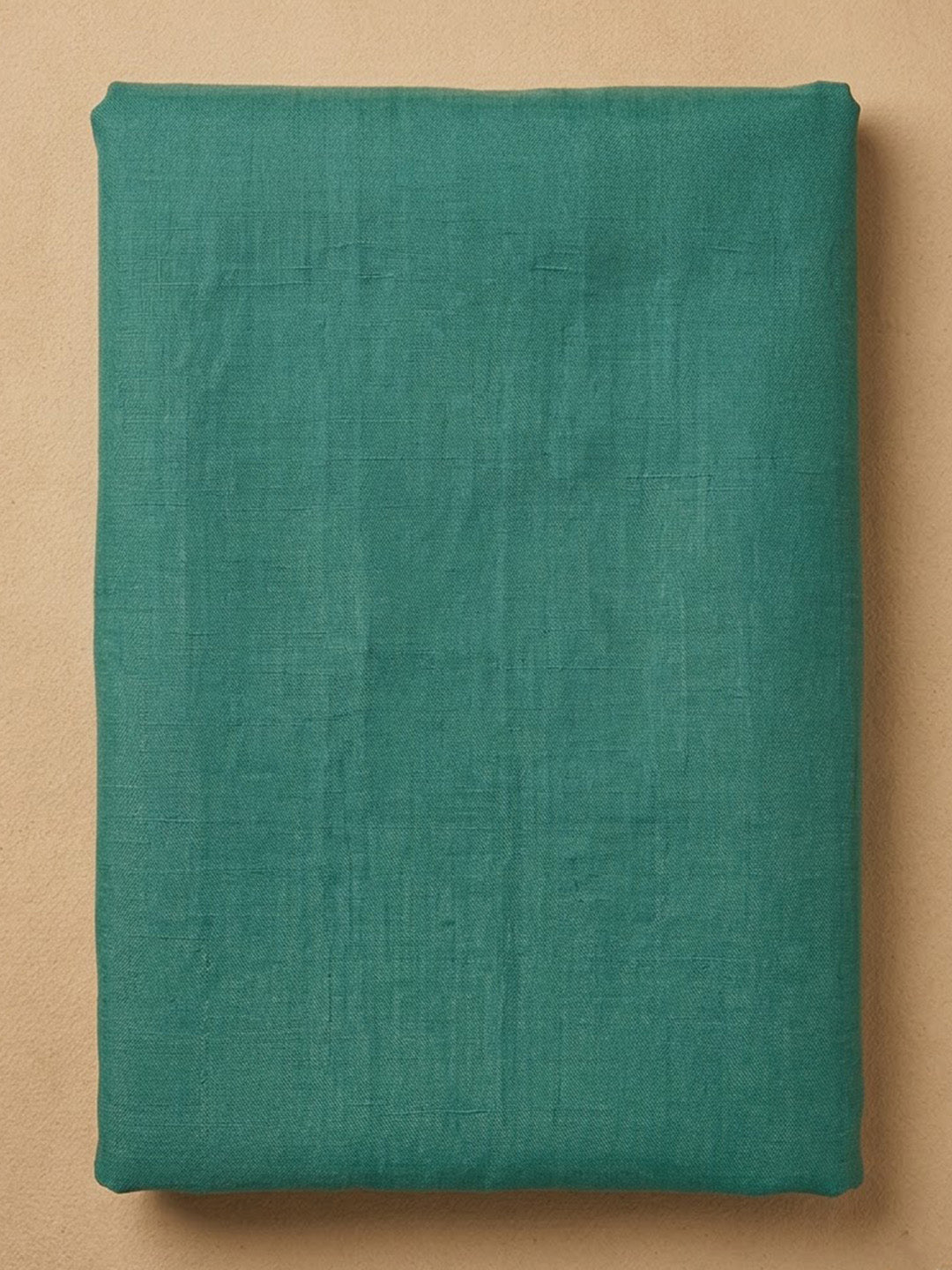 Rama-Green Chanderi Embroidered Unstitched Dress Material