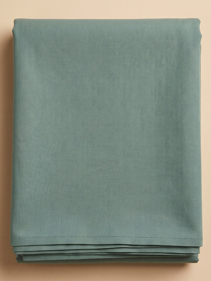 Aqua Chanderi Embroidered Unstitched Dress Material