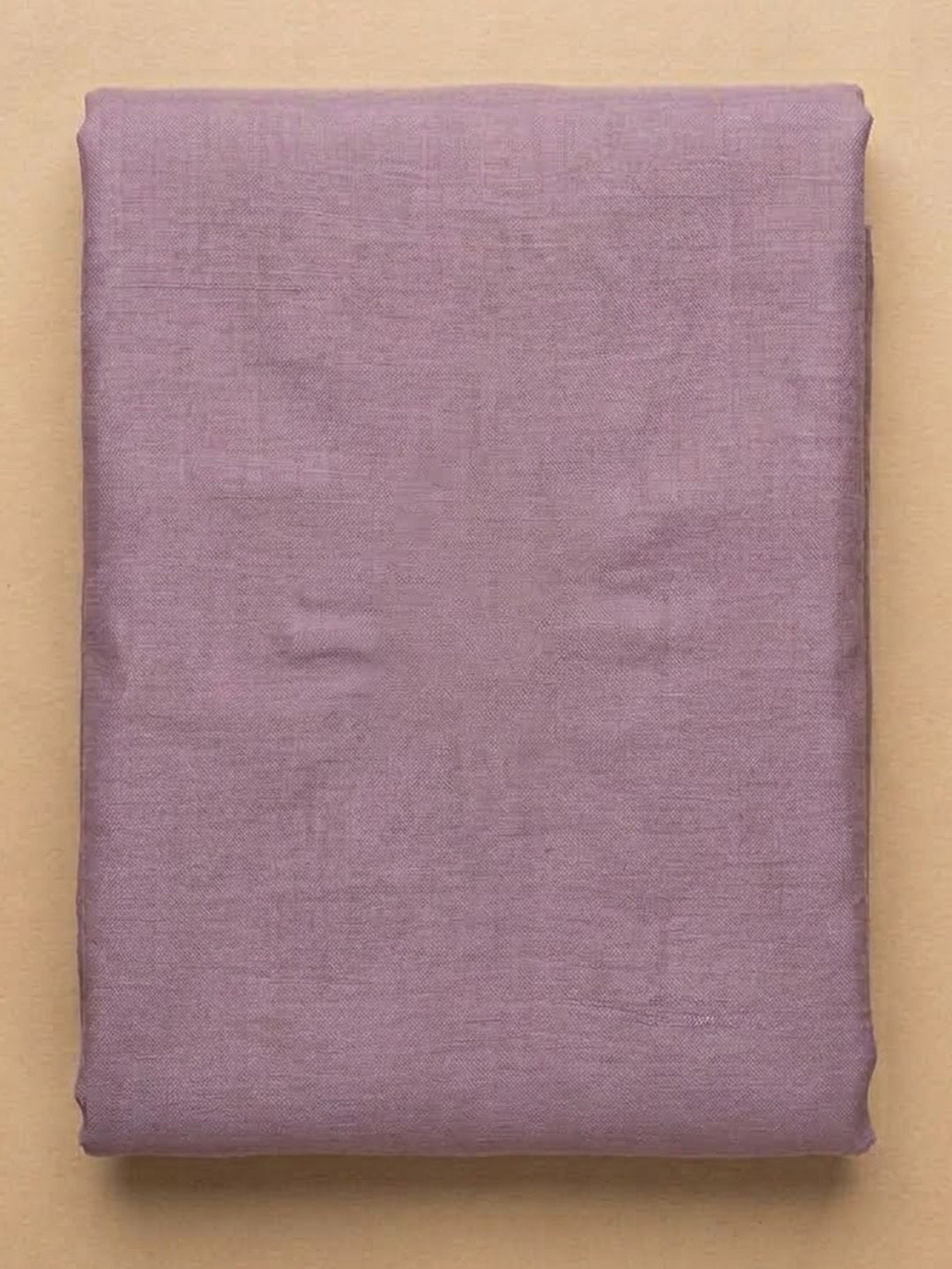 Purple Chanderi Printed Unstitched Dress Material