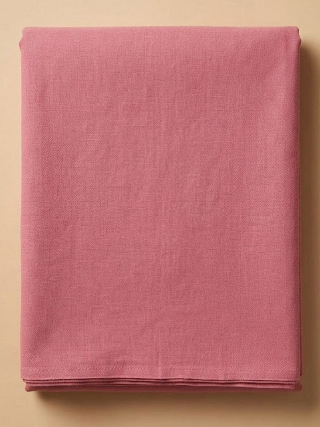 Onion-Pink Cotton Blend Printed Unstitched Dress Material