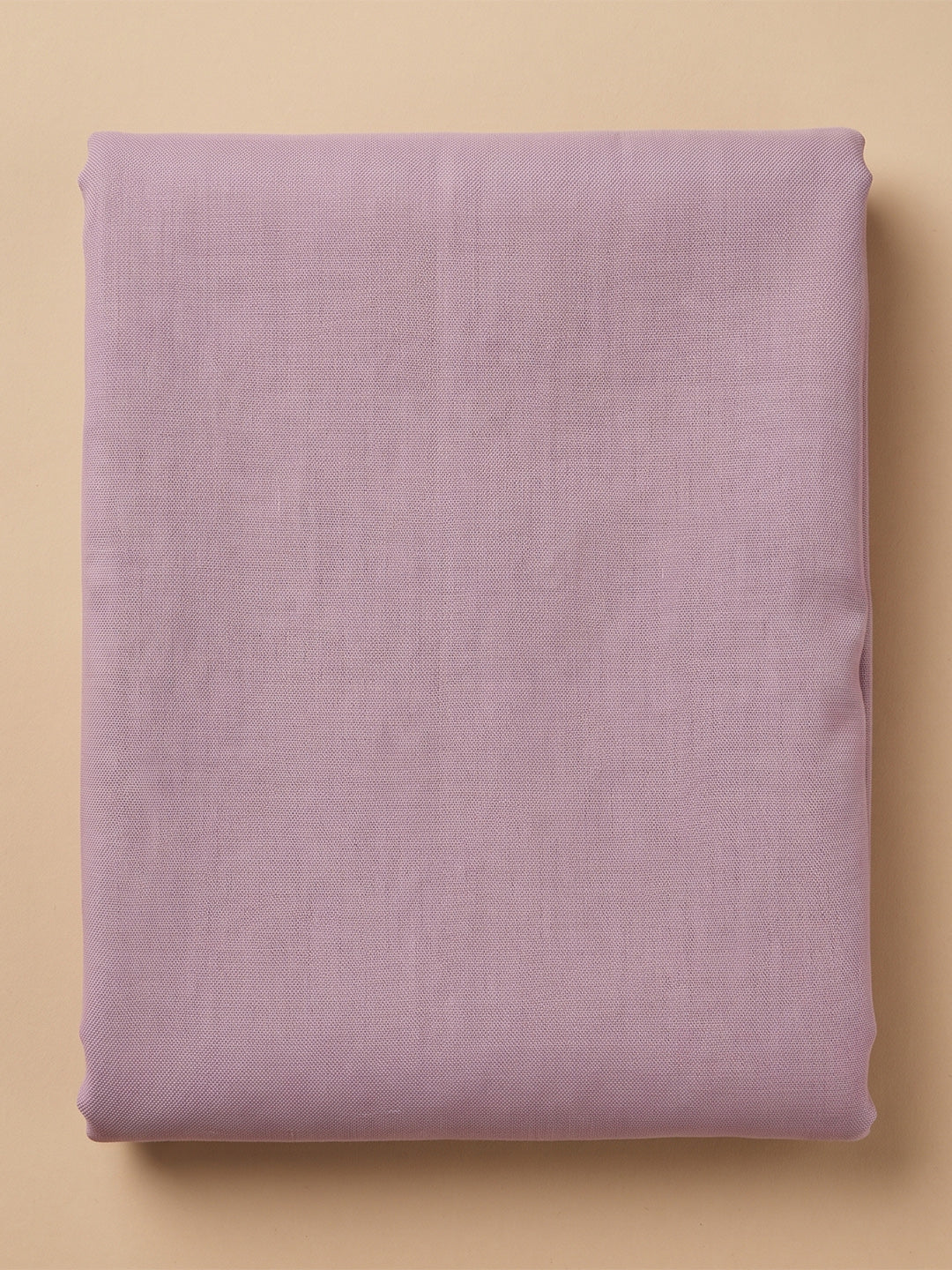 Lavender Chanderi Embroidered Unstitched Dress Material