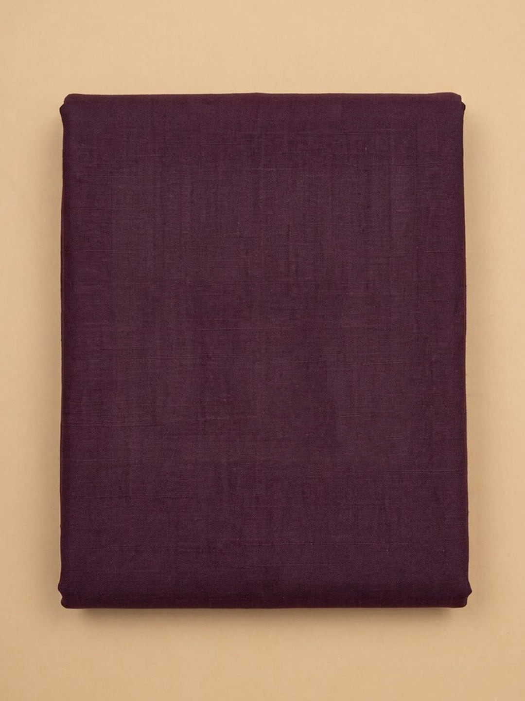 Purple Chanderi Embroidered Unstitched Dress Material