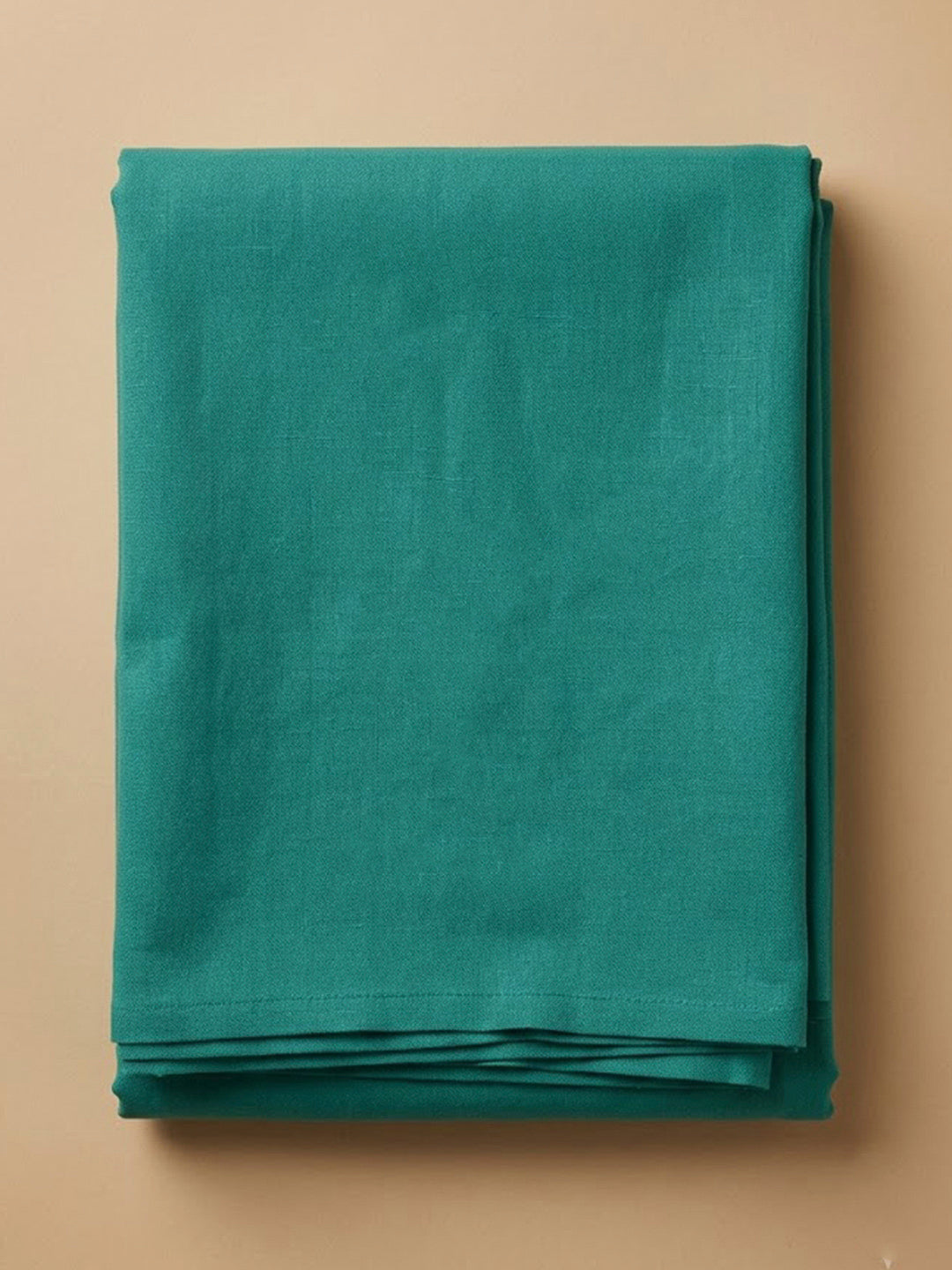 Rama Green Chanderi Printed Unstitched Dress Material