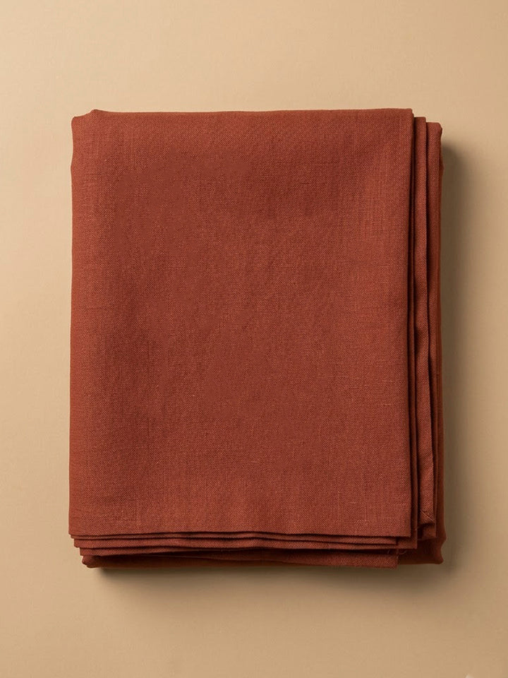 Dusty Pink Linen Blend Printed Unstitched Dress Material