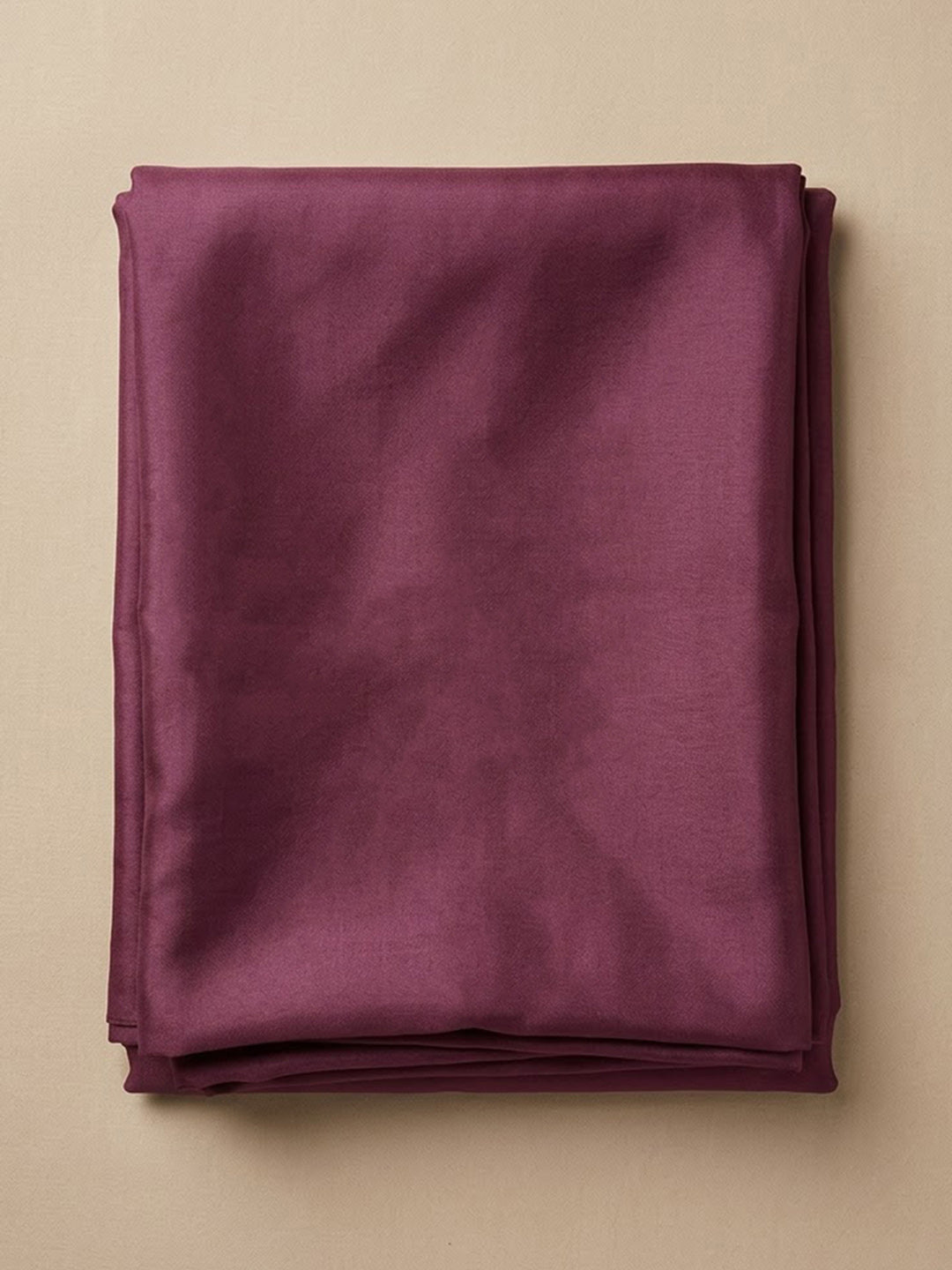 Wine Organza Embroidered Unstitched Dress Material