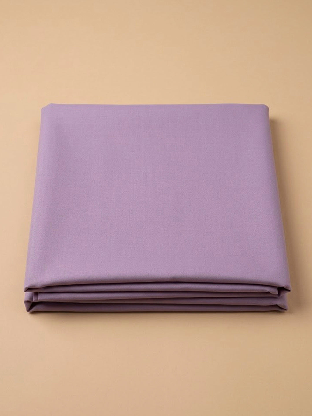 Purple Cotton Blend Embroidered Unstitched Dress Material