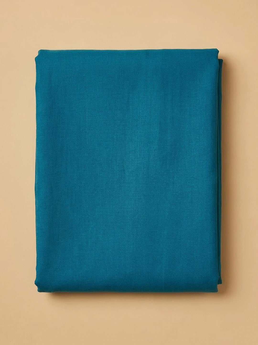 Blue Organza Embroidered Unstitched Dress Material