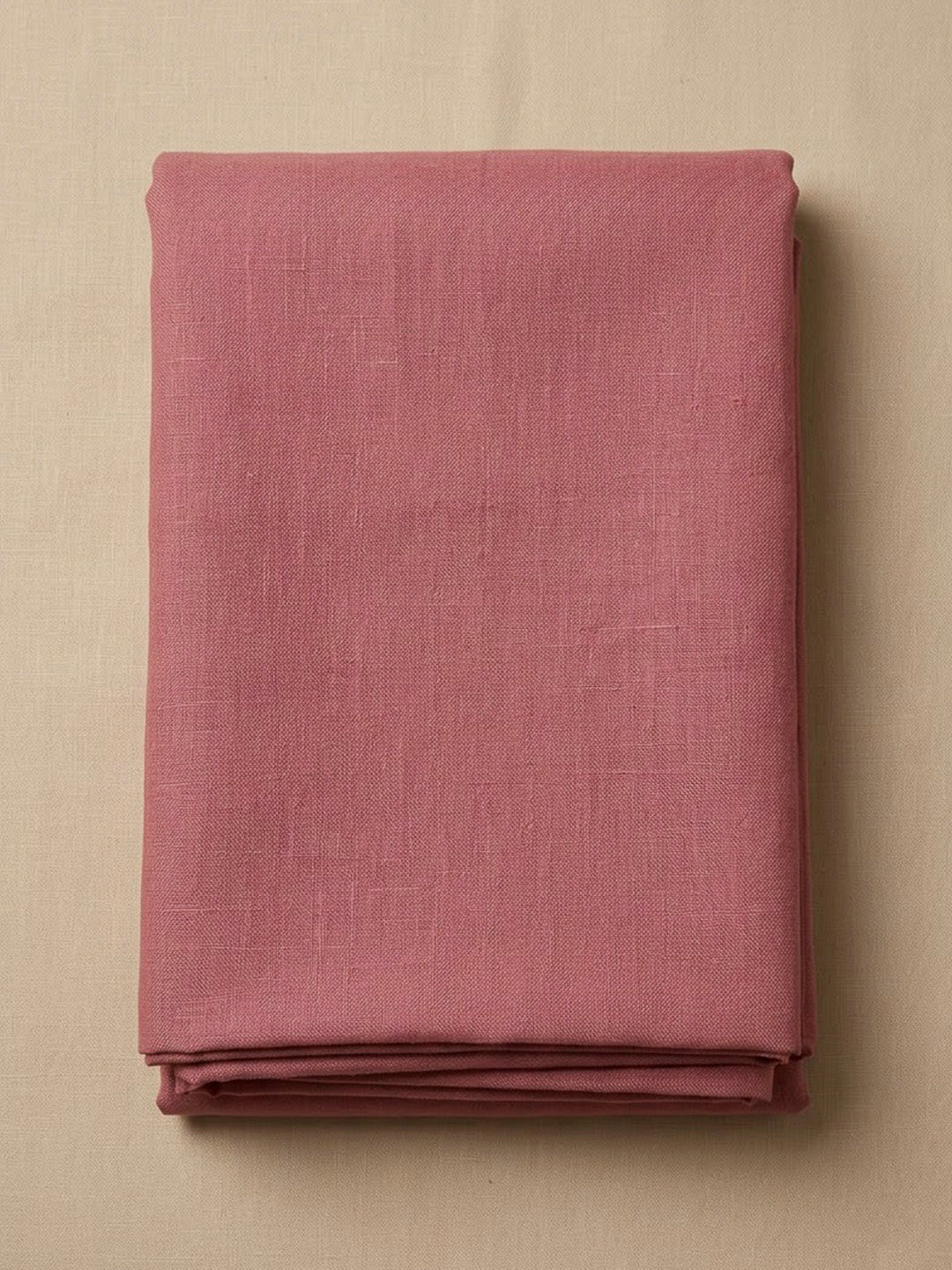 Onion Pink Tussar Embroidered Unstitched Dress Material
