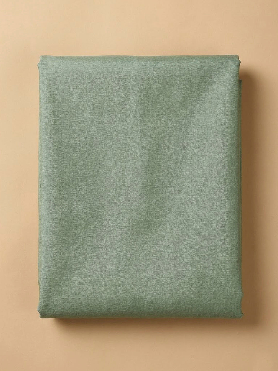 Aqua Green Chanderi Embroidered Unstitched Dress Material