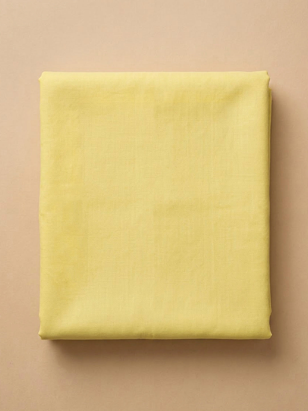 Yellow Chanderi Woven Design Unstitched Dress Material