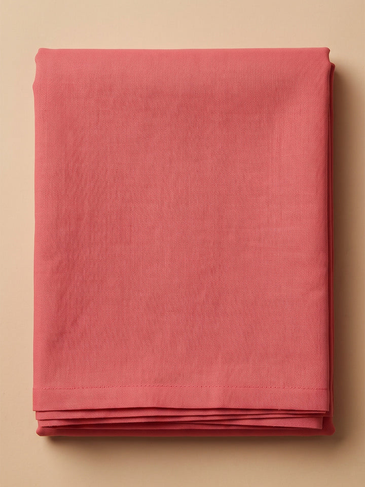 Coral Chanderi Embroidered Unstitched Dress Material