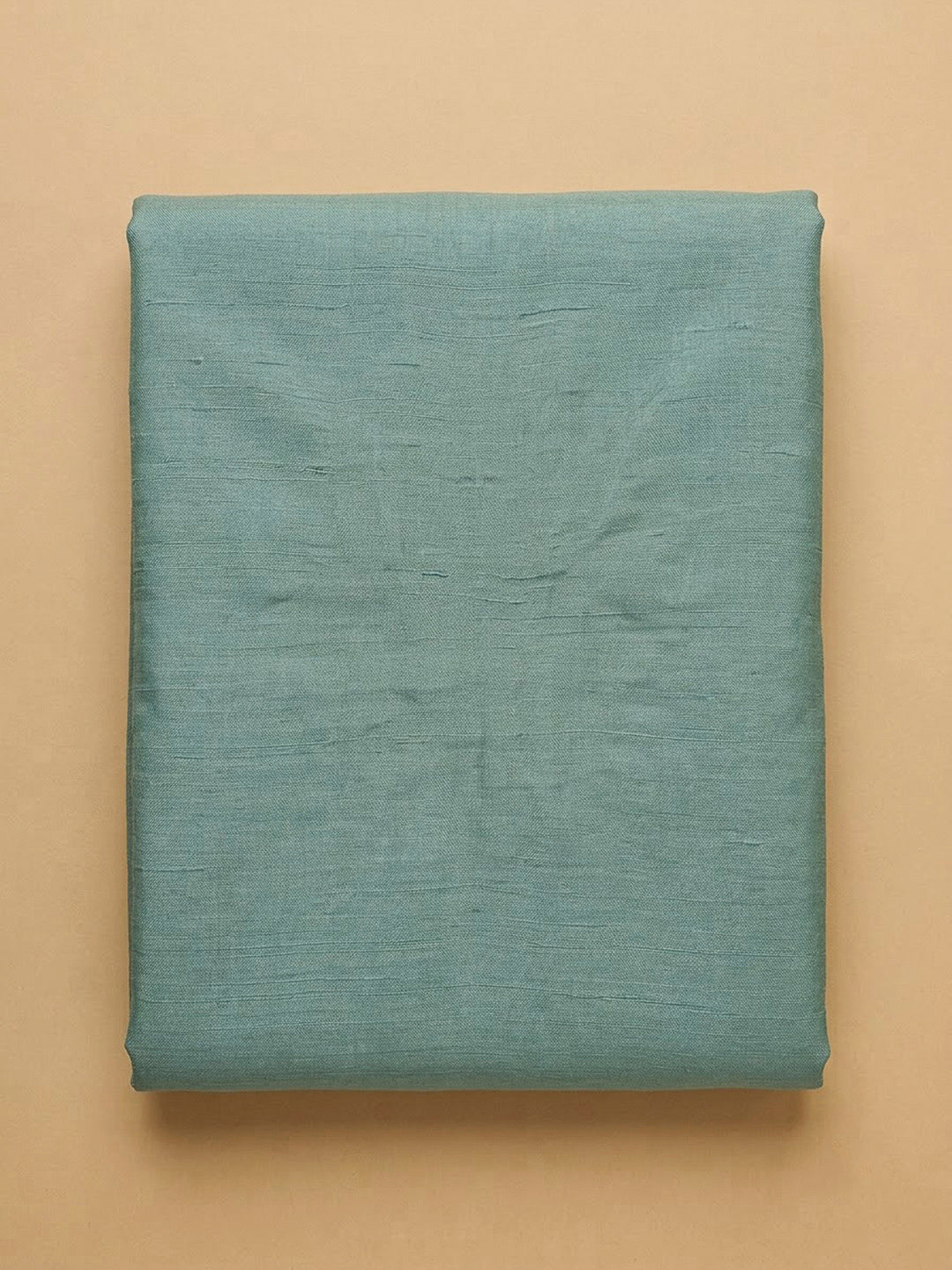 Sea Green Chanderi Embroidered Unstitched Dress Material