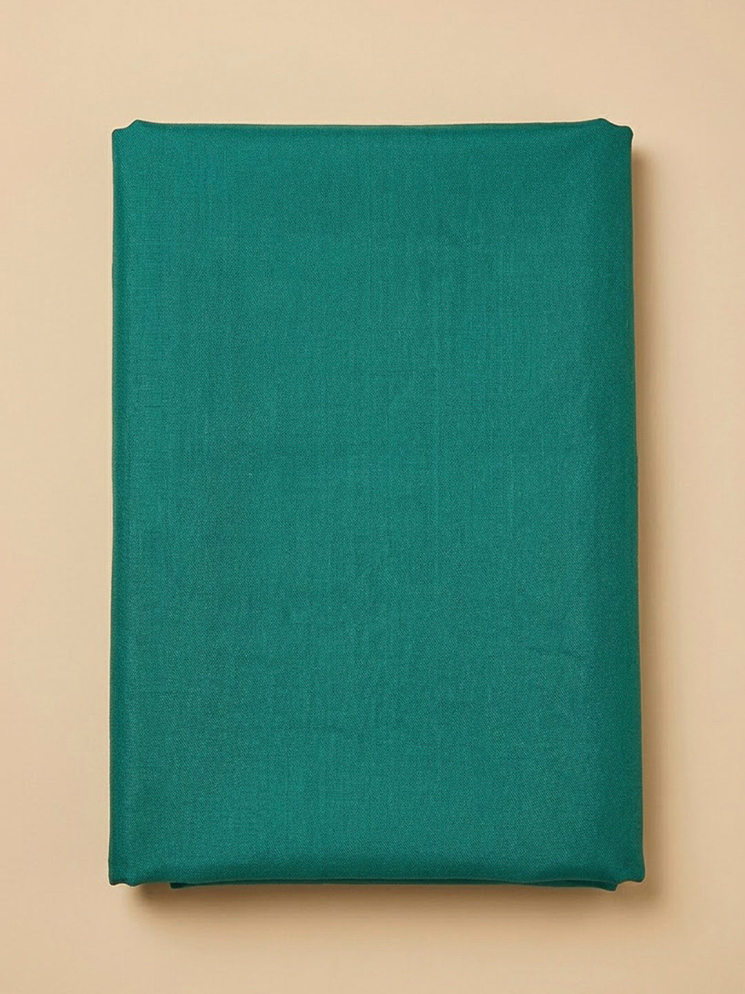 Rama Green Cotton Blend Embroidered Unstitched Dress Material