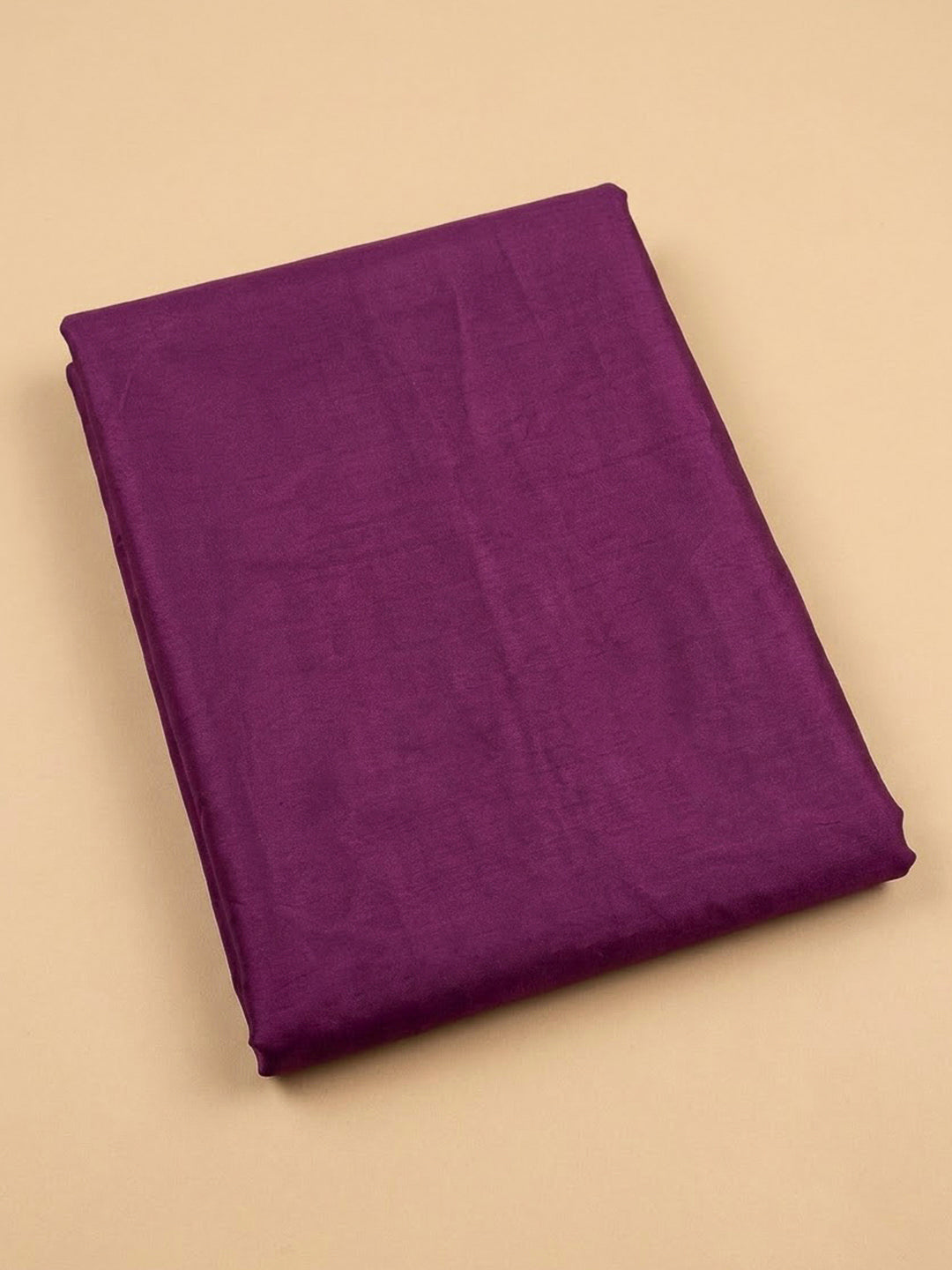 Purple Chanderi Embroidered Unstitched Dress Material