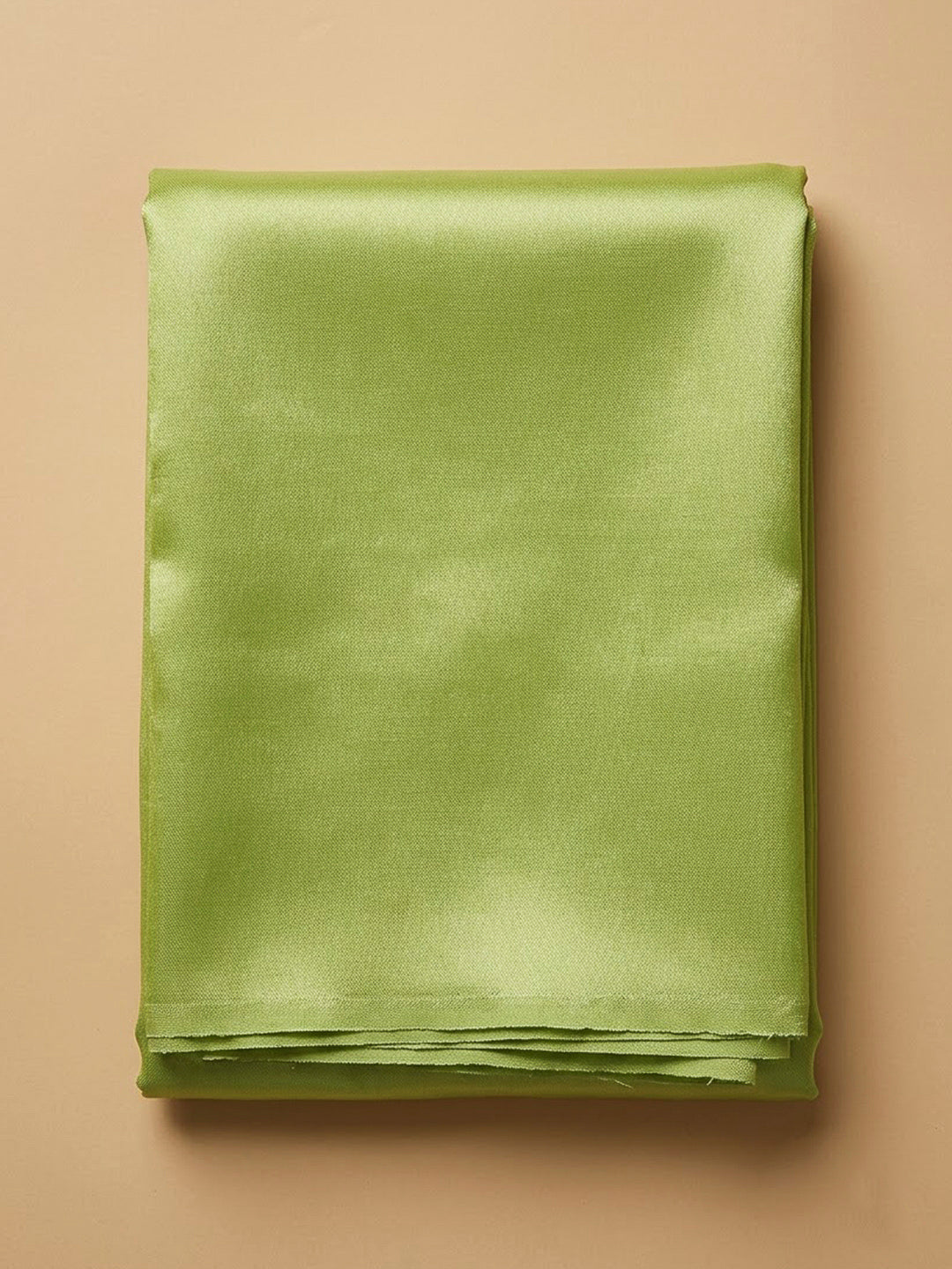 Pista Green Chanderi Embroidered Unstitched Dress Material