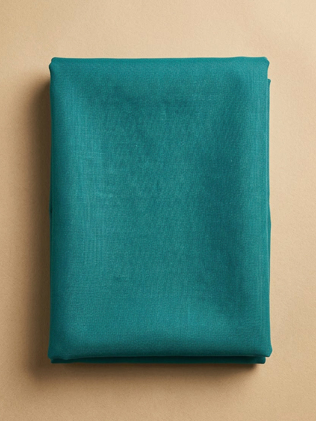 Rama Green Chanderi Embroidered Unstitched Dress Material