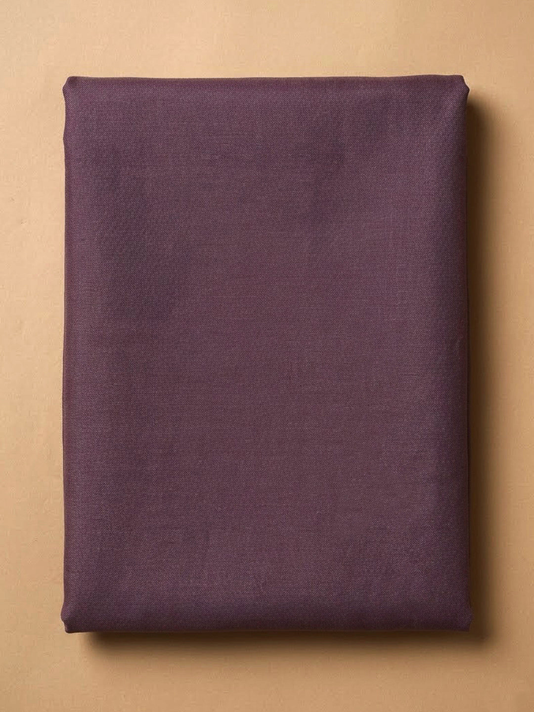 Purple Chanderi Embroidered Unstitched Dress Material