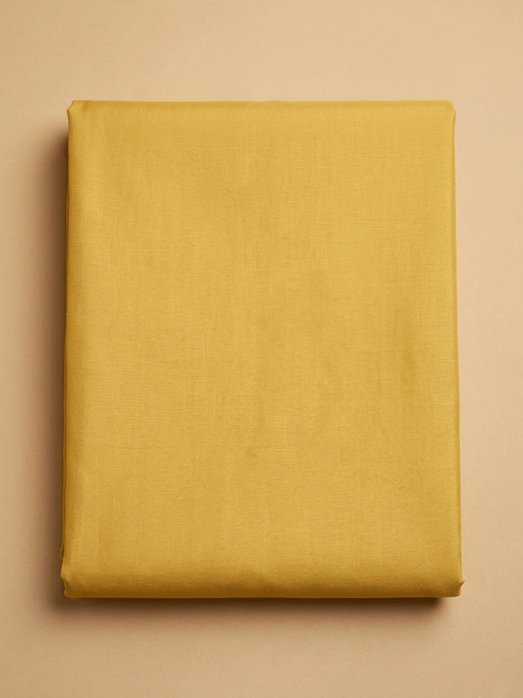 Yellow Chanderi Embroidered Unstitched Dress Material
