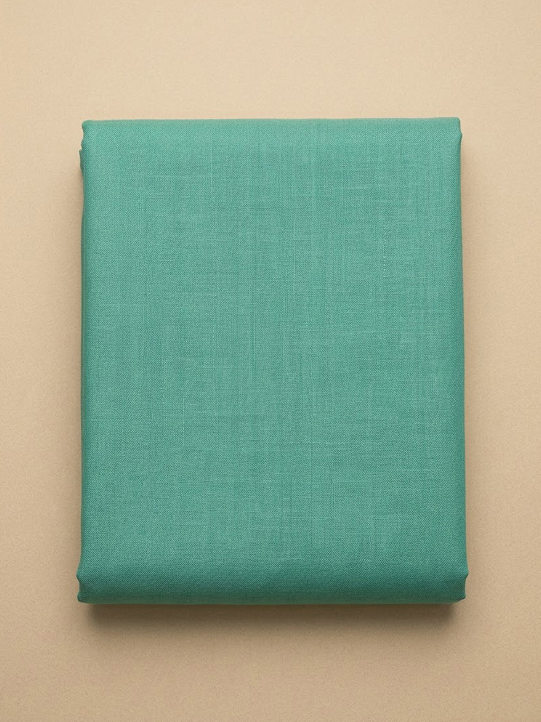Sea Green Chanderi Embroidered Unstitched Dress Material