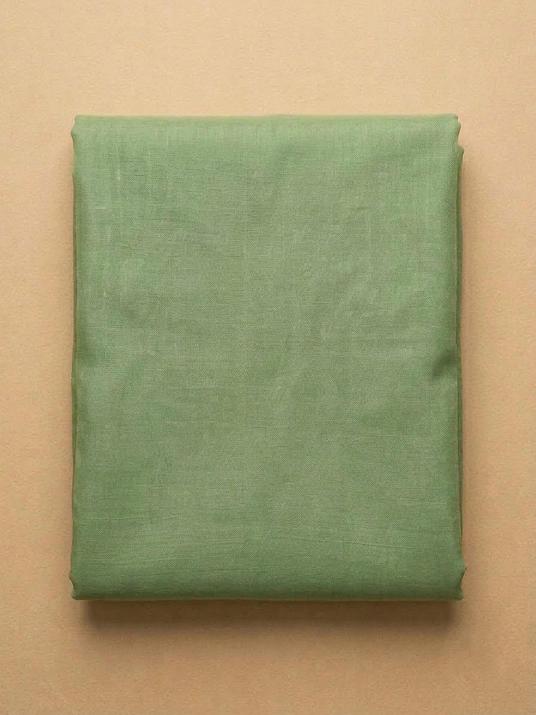 Pista Green Chanderi Embroidered Unstitched Dress Material