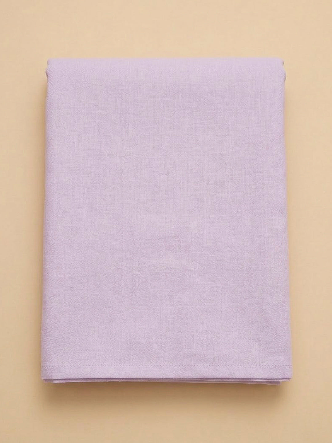 Lavender Cotton Blend Printed Unstitched Dress Material