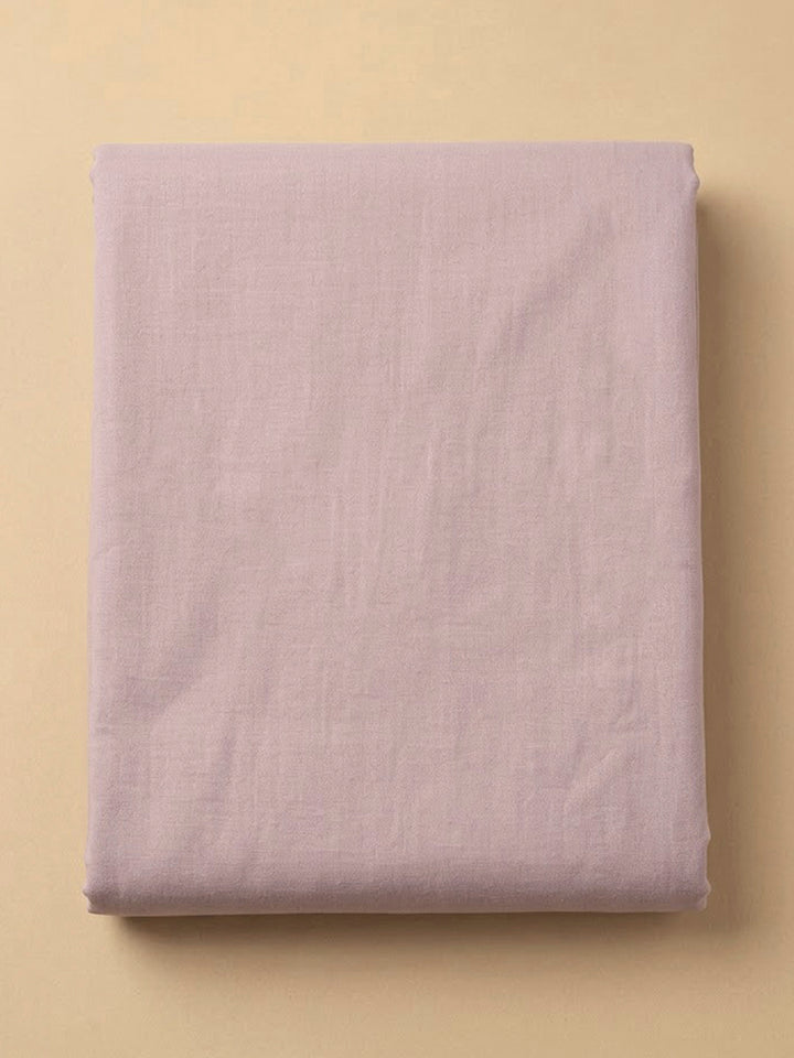 Onion Pink Cotton Blend Embroidered Unstitched Dress Material