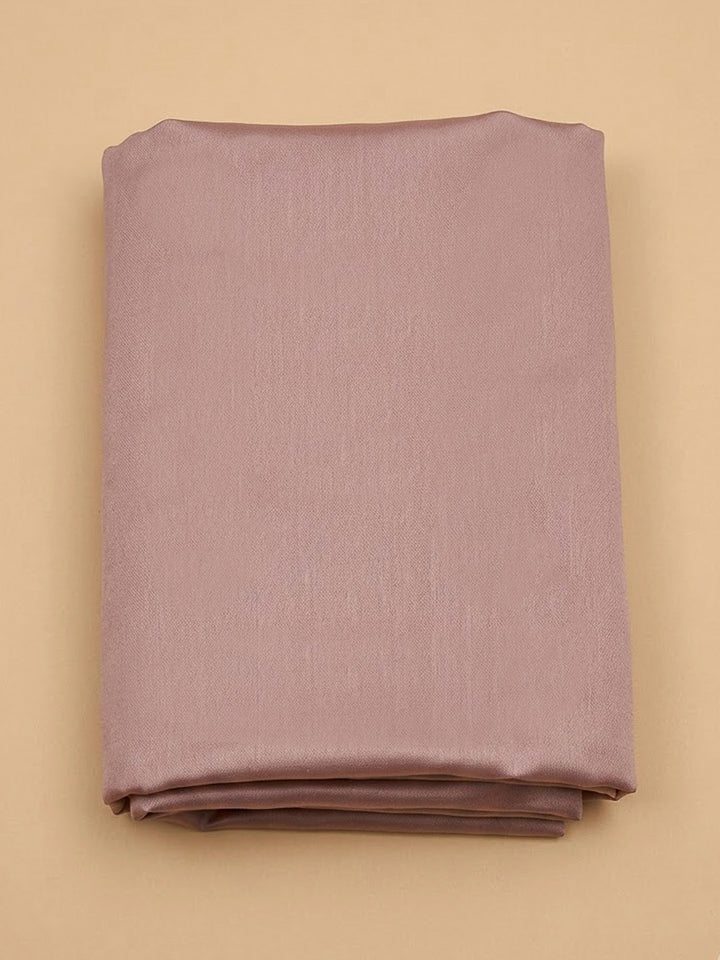 Onion Pink Chanderi Embroidered Unstitched Dress Material