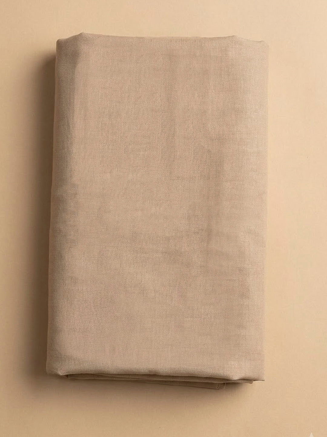 Beige Tissue Embroidered Unstitched Dress Material