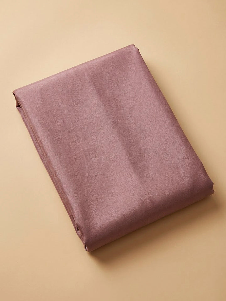 Onion Pink Organza Embroidered Unstitched Dress Material