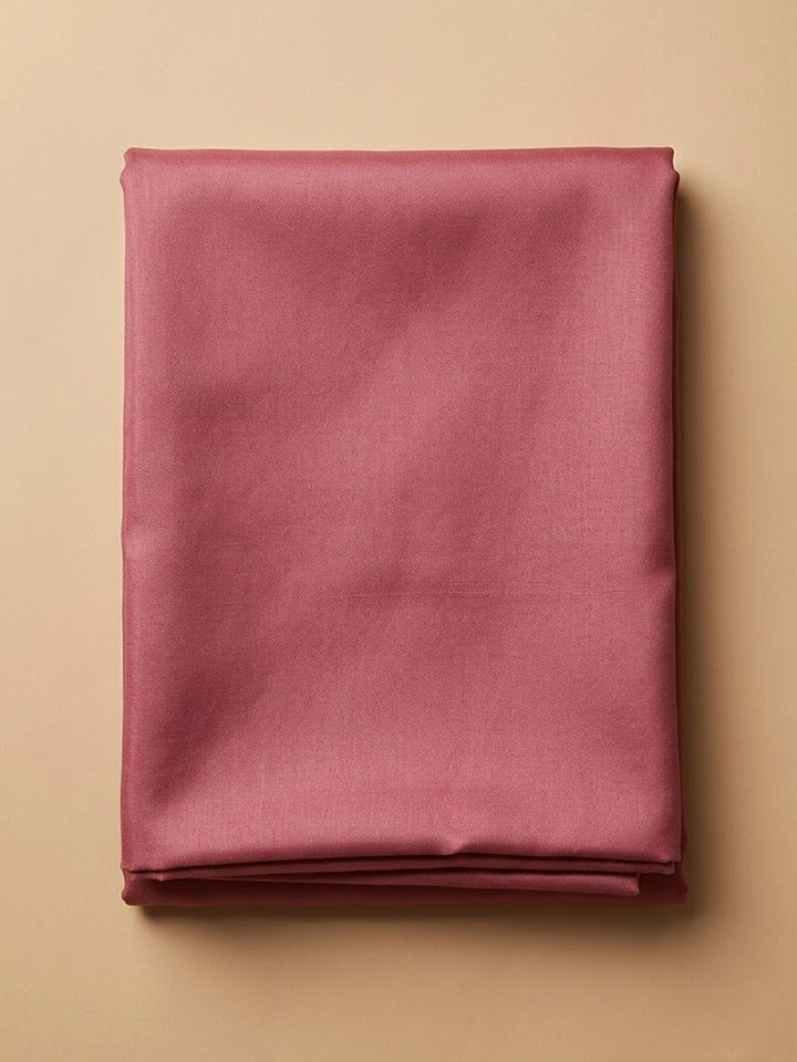 Peach Chanderi Woven Design Unstitched Dress Material