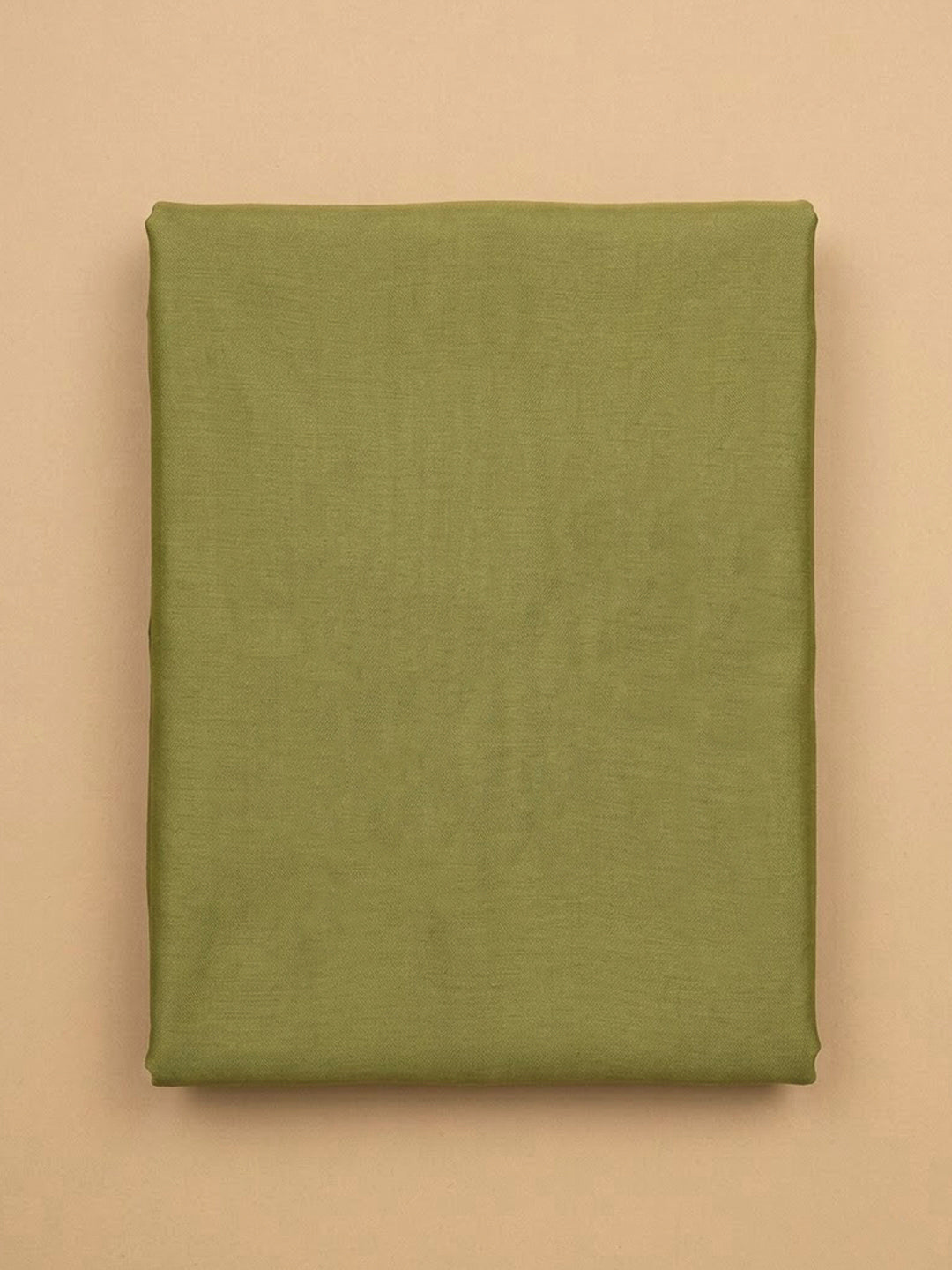 Pista Green Chanderi Embroidered Unstitched Dress Material