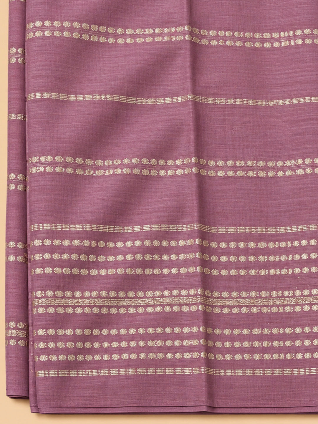Onion Pink Cotton Blend Embroidered Unstitched Dress Material