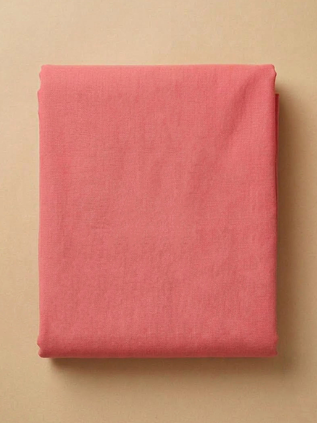 Onion Pink Cotton Blend Embroidered Unstitched Dress Material