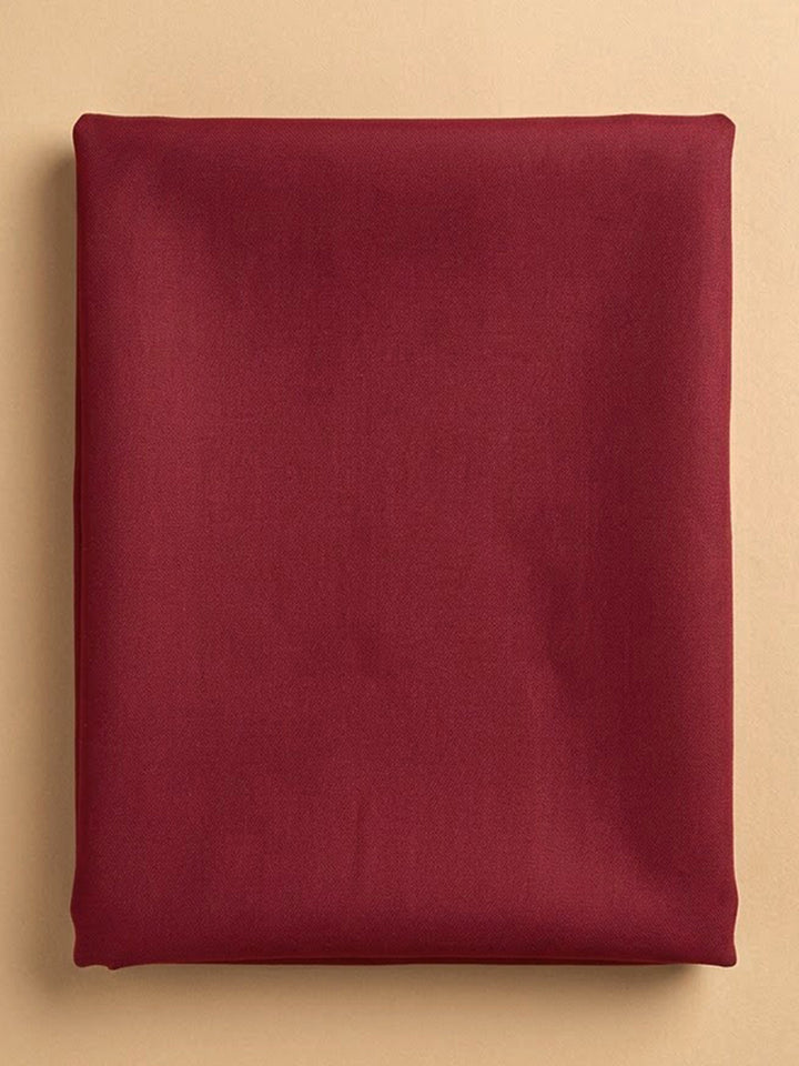 Onion Pink Cotton Blend Printed Unstitched Dress Material