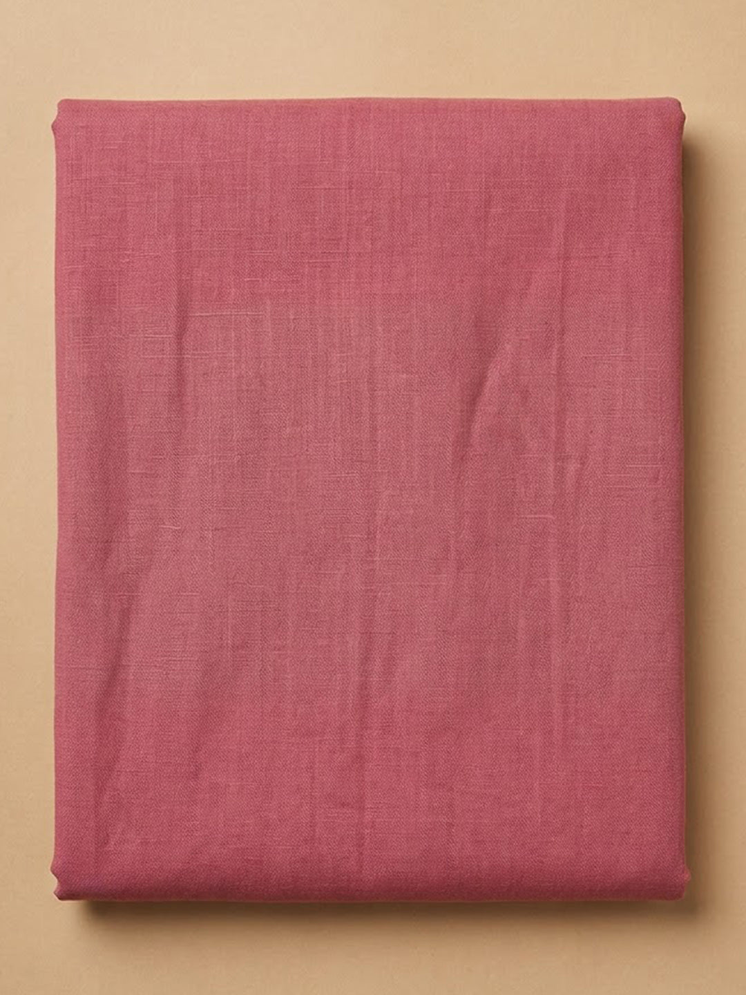 Onion Pink Cotton Blend Printed Unstitched Dress Material