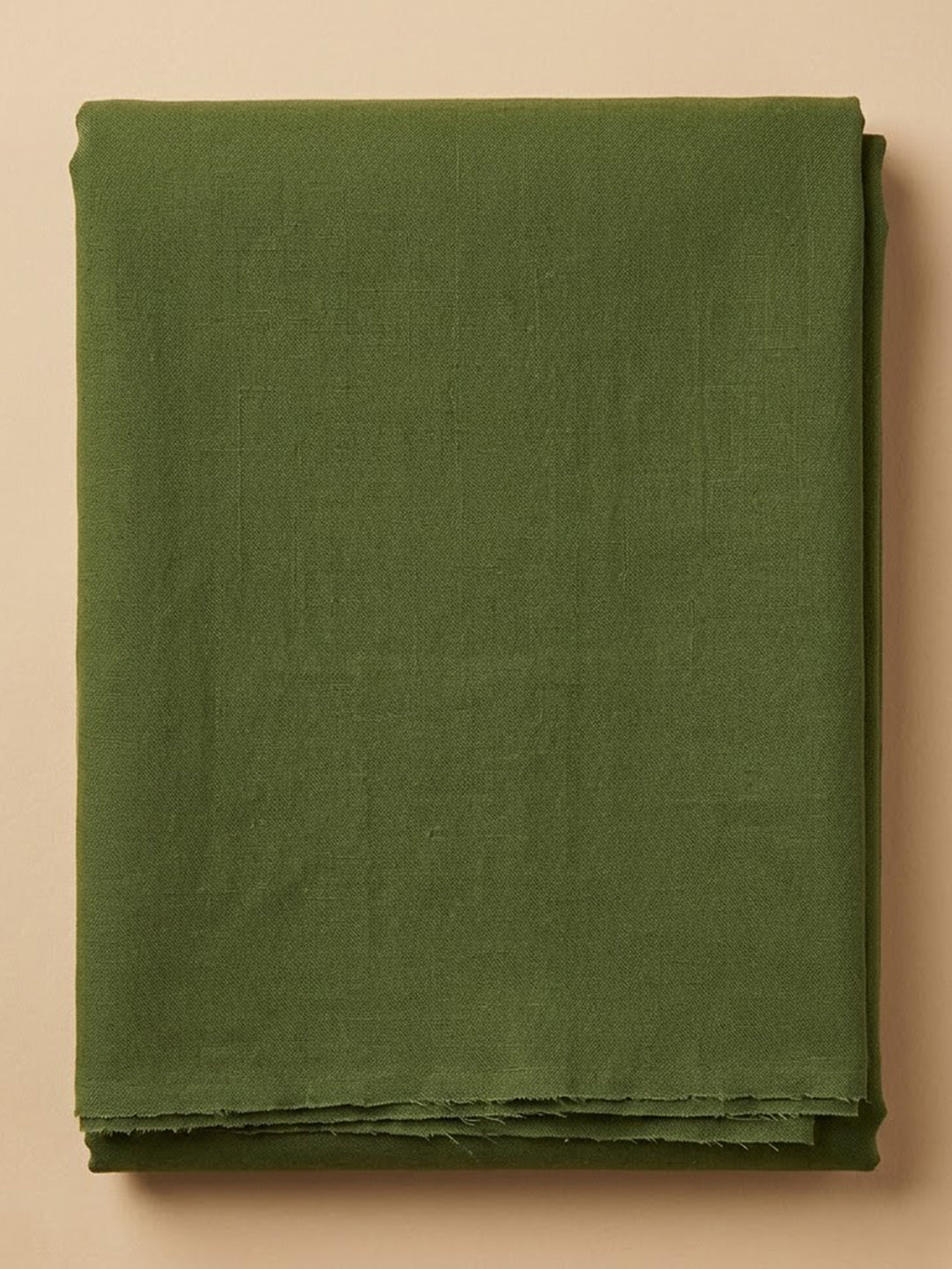 Bottle Green Cotton Blend Printed Unstitched Dress Material