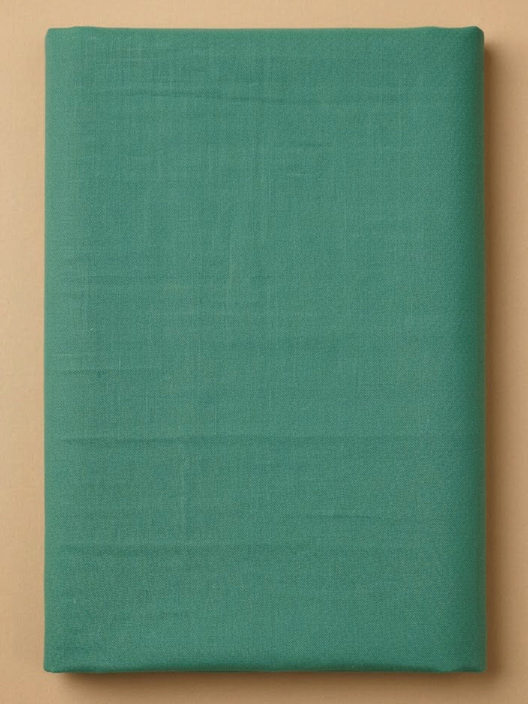 Rama Green Cotton Blend Embroidered Unstitched Dress Material