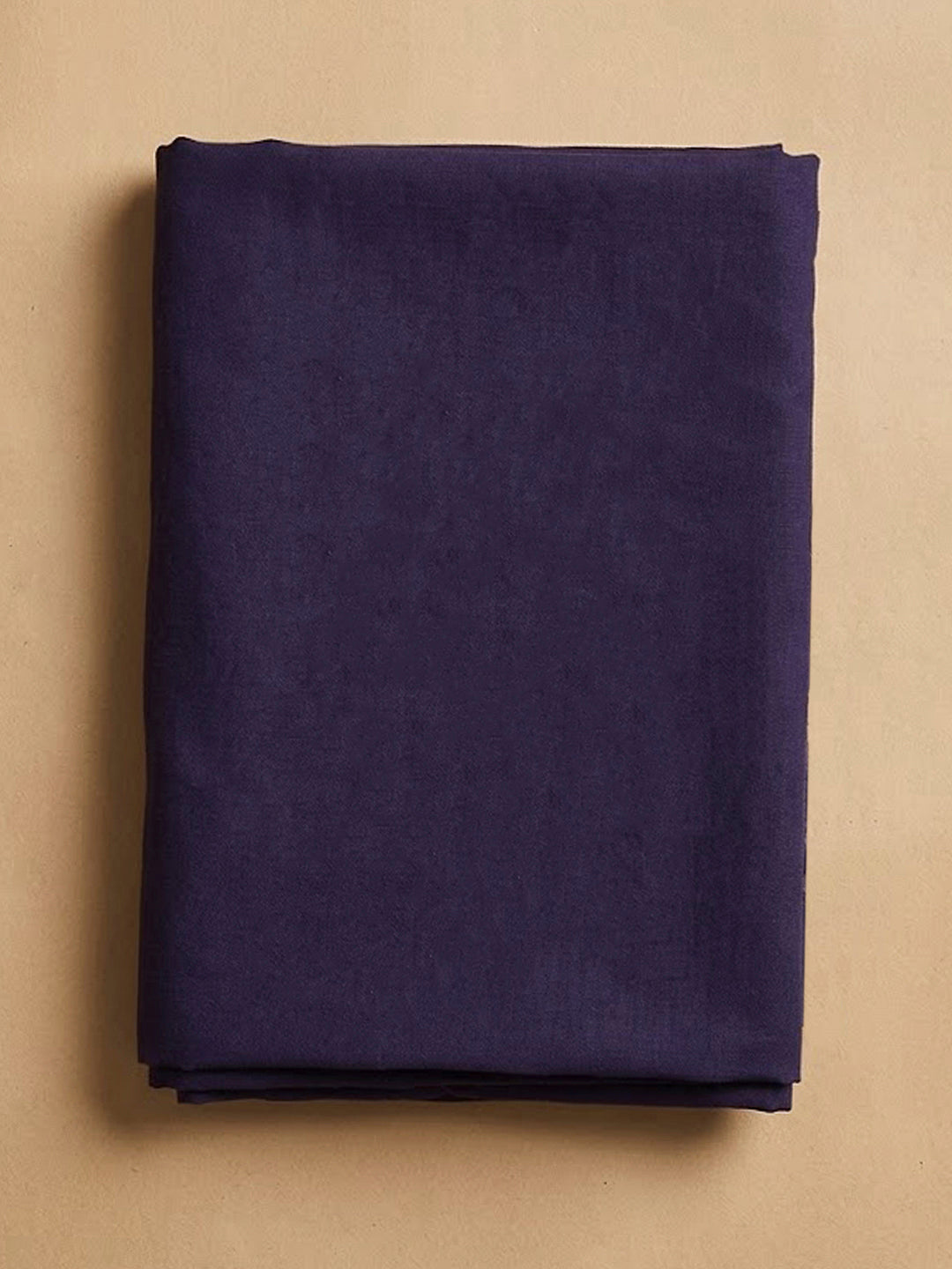 Purple Chanderi Embroidered Unstitched Dress Material