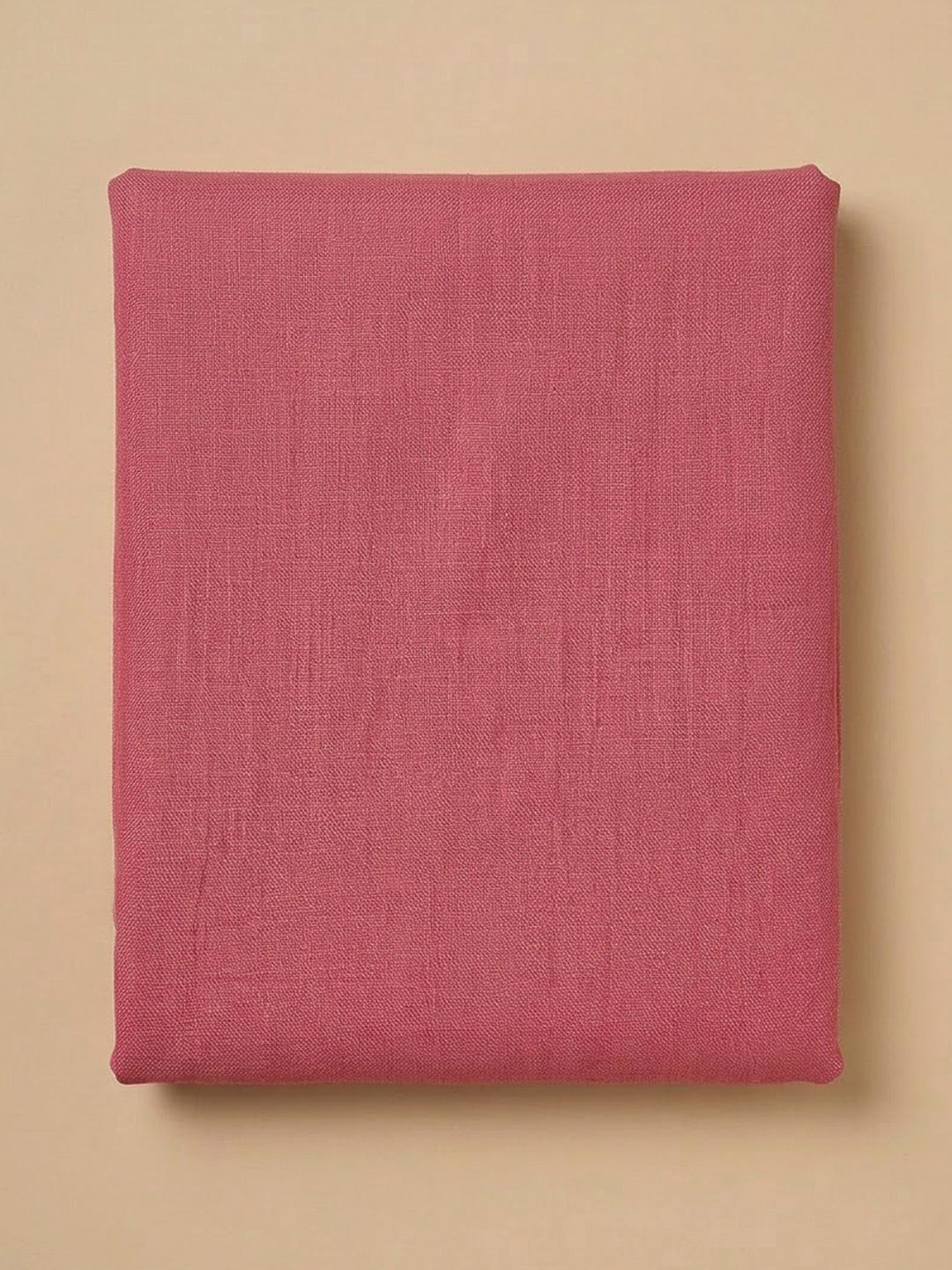 Onion Pink Cotton Blend Printed Unstitched Dress Material
