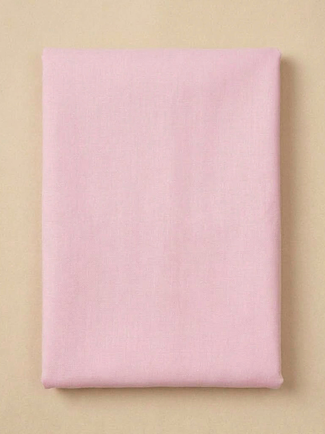 Pink Cotton Blend Printed Unstitched Dress Material