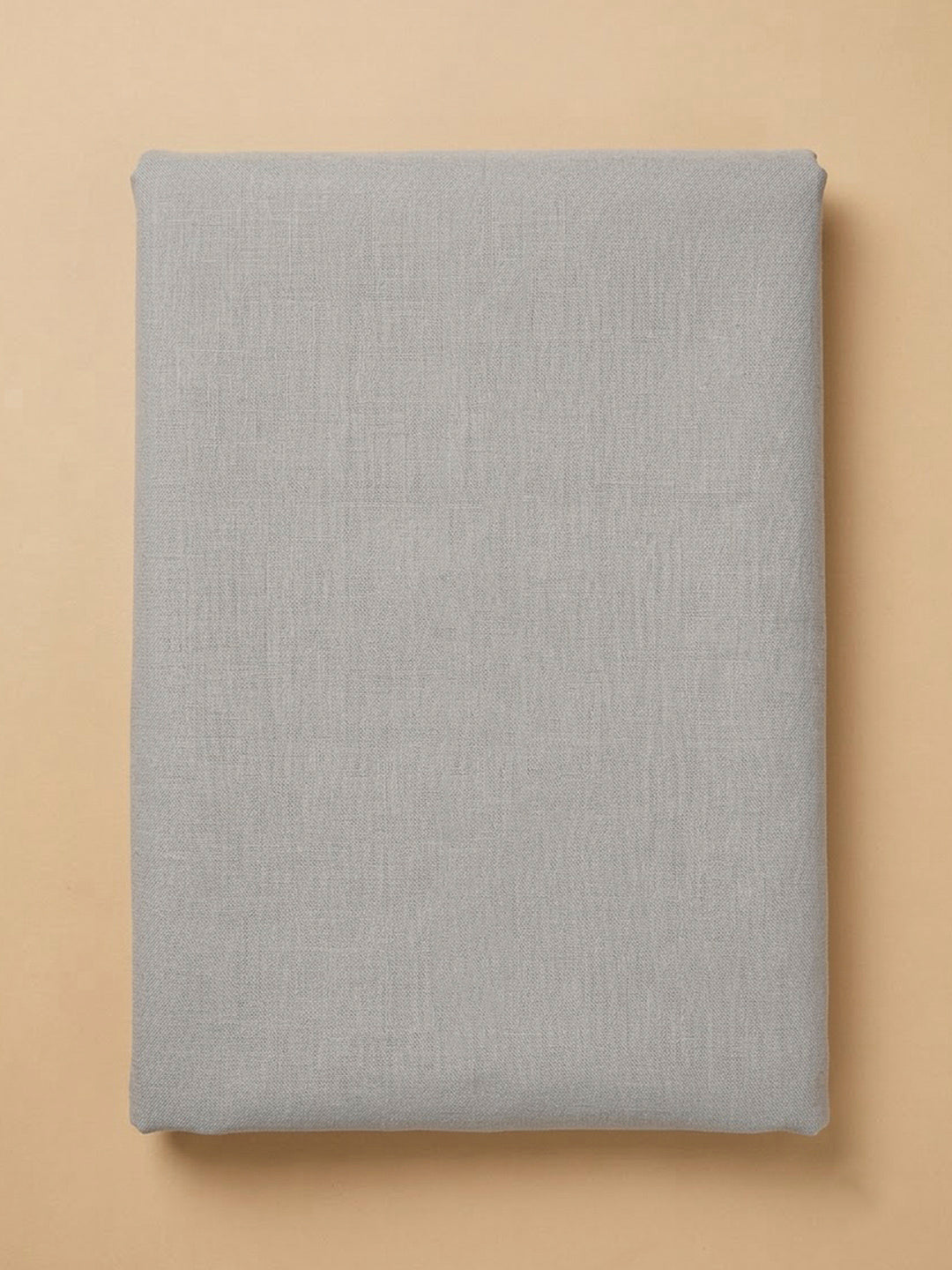 Grey Cotton Blend Printed Unstitched Dress Material