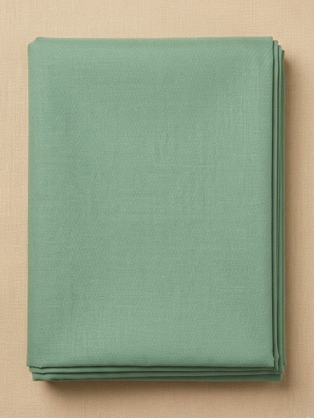 Aqua-Green Chanderi Embroidered Unstitched Dress Material