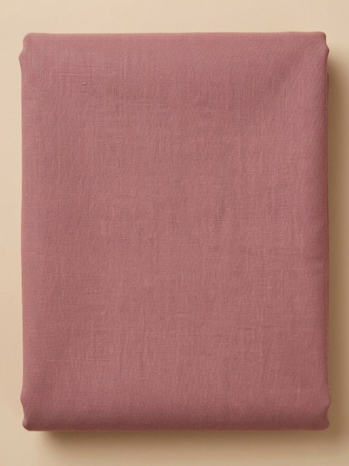 Onion-Pink Chanderi Embroidered Unstitched Dress Material