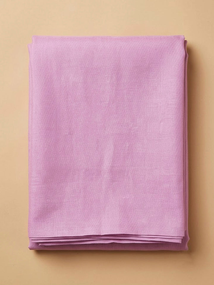 Onion Pink Tissue Embroidered Unstitched Dress Material