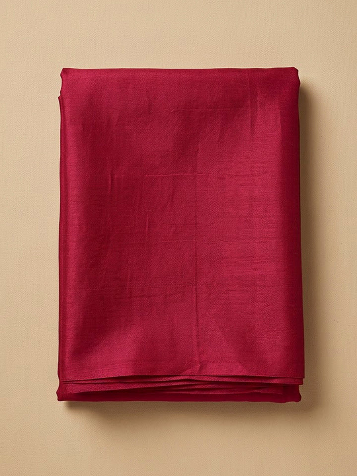 Purple Tissue Embroidered Unstitched Dress Material