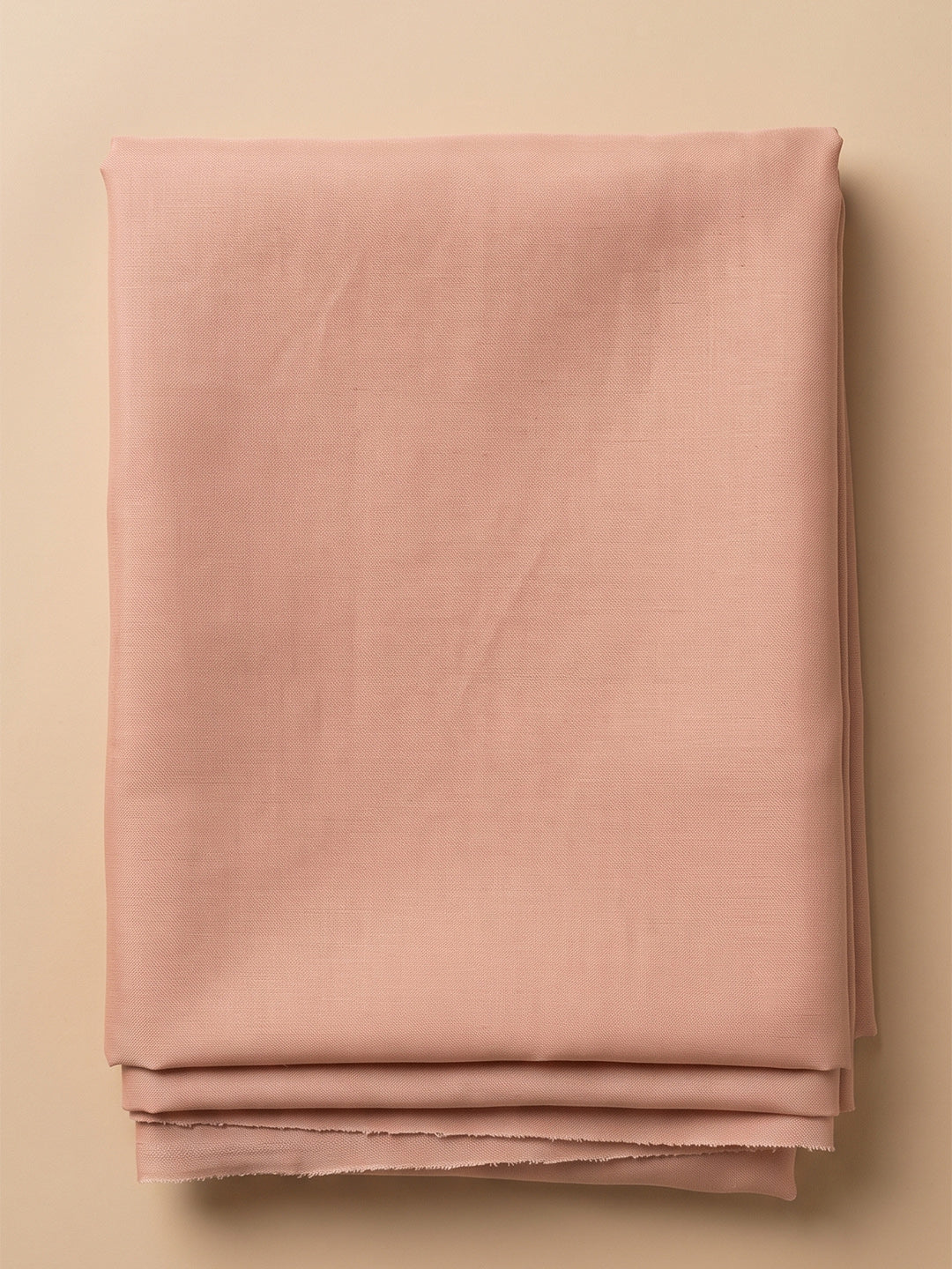 Peach Chanderi Embroidered Unstitched Dress Material
