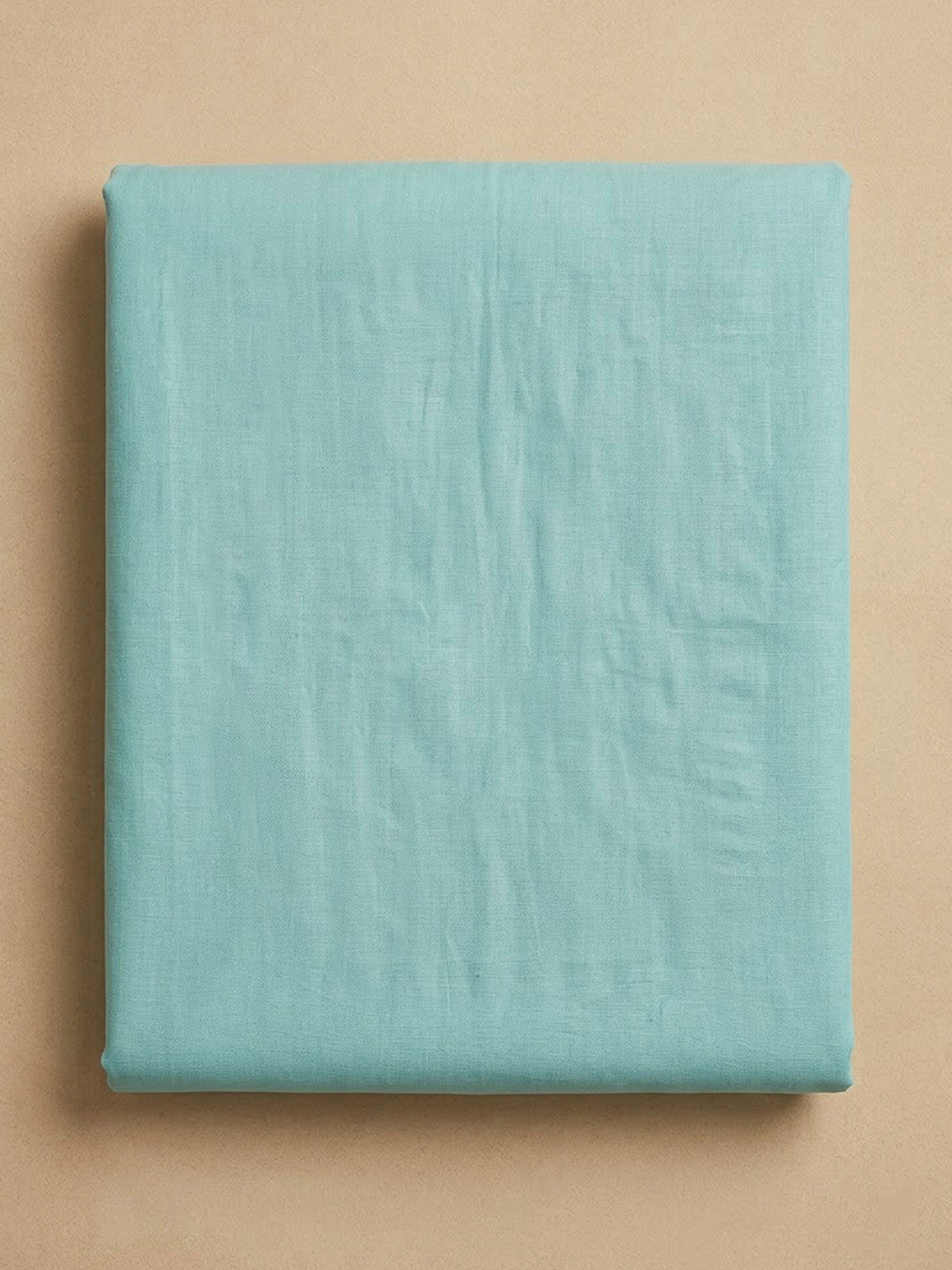 Sky Blue Chanderi Embroidered Unstitched Dress Material